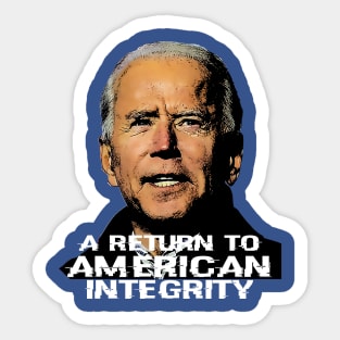 Return to American Integrity Sticker